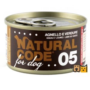 Natural Code jagnjetina in zelenjava