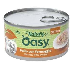 Oasy s piščancem in sirom v želeju85g