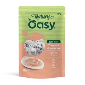 Oasy z lososom v želeju 70g