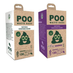 M-PETS vrečke za iztrebke naravne sivka in brez vonja