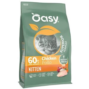 Oasy hrana s piščancem za mačje mladiče