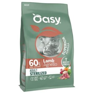 Oasy hrana z jagnjetino za odrasle sterilizirane mačke