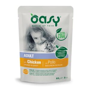 Oasy koščki v omaki s piščancem 85 g