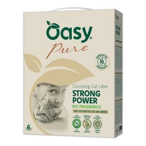 Oasy pesek za mačke Strong power brez vonja