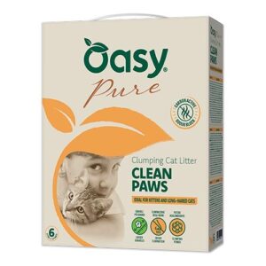 Oasy pesek za mačke clean paws