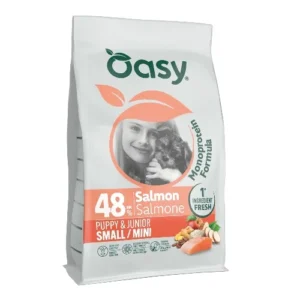 OAS6706 OASY monoproteinska hrana za mladiče malih pasem z lososom
