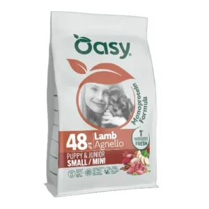 OAS6928 OASY monoproteinska hrana za mladiče malih pasem z jagnjetino