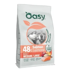 OAS7000 OASY monoproteinska hrana za srednje in velike pasme z lososom