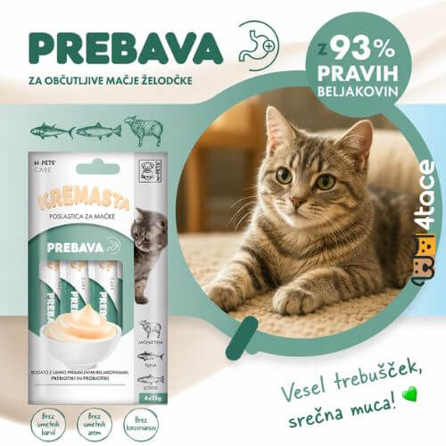 Untitled design 17 1 M-PETS kremni priboljšek za mačke za podporo prebavi 4 x 15 g