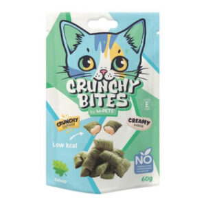 Untitled design 29 1 M-PETS hrustljavi priboljški z mačjo meto 60g