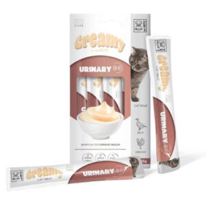 M-PETS Creamy Urinary kremni priboljšek za mačke 4 x 15 g